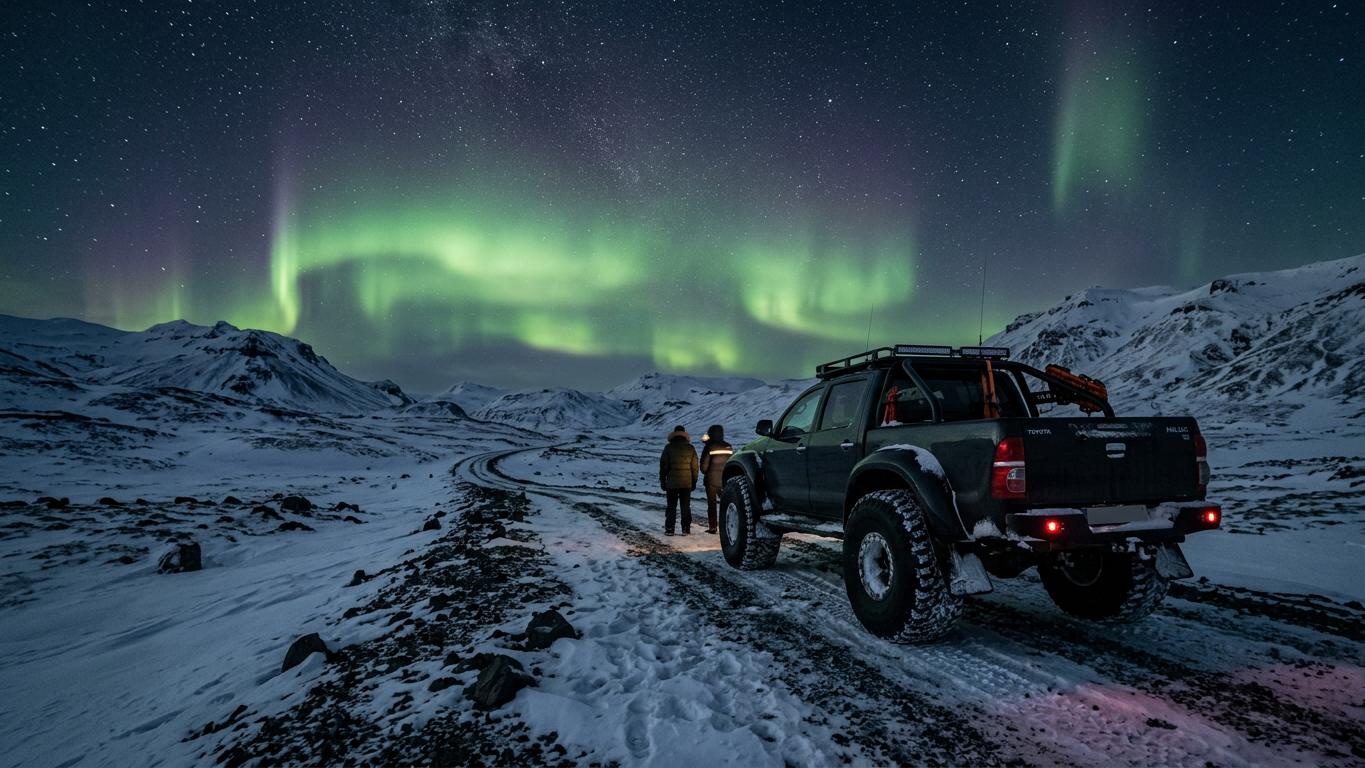 Super Jeep Northern Lights Tour from Reykjavik