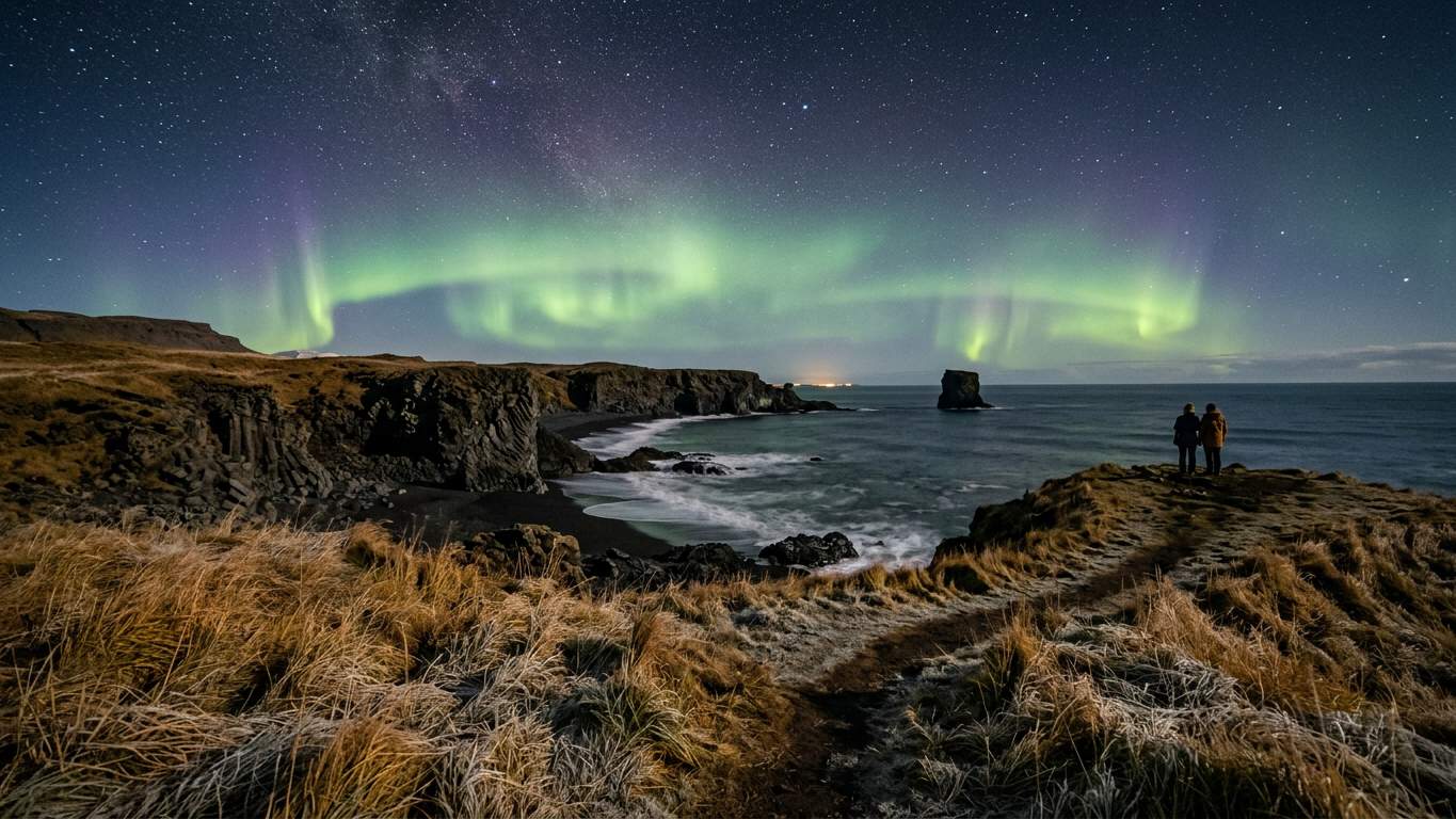 Northern Lights in Iceland in October