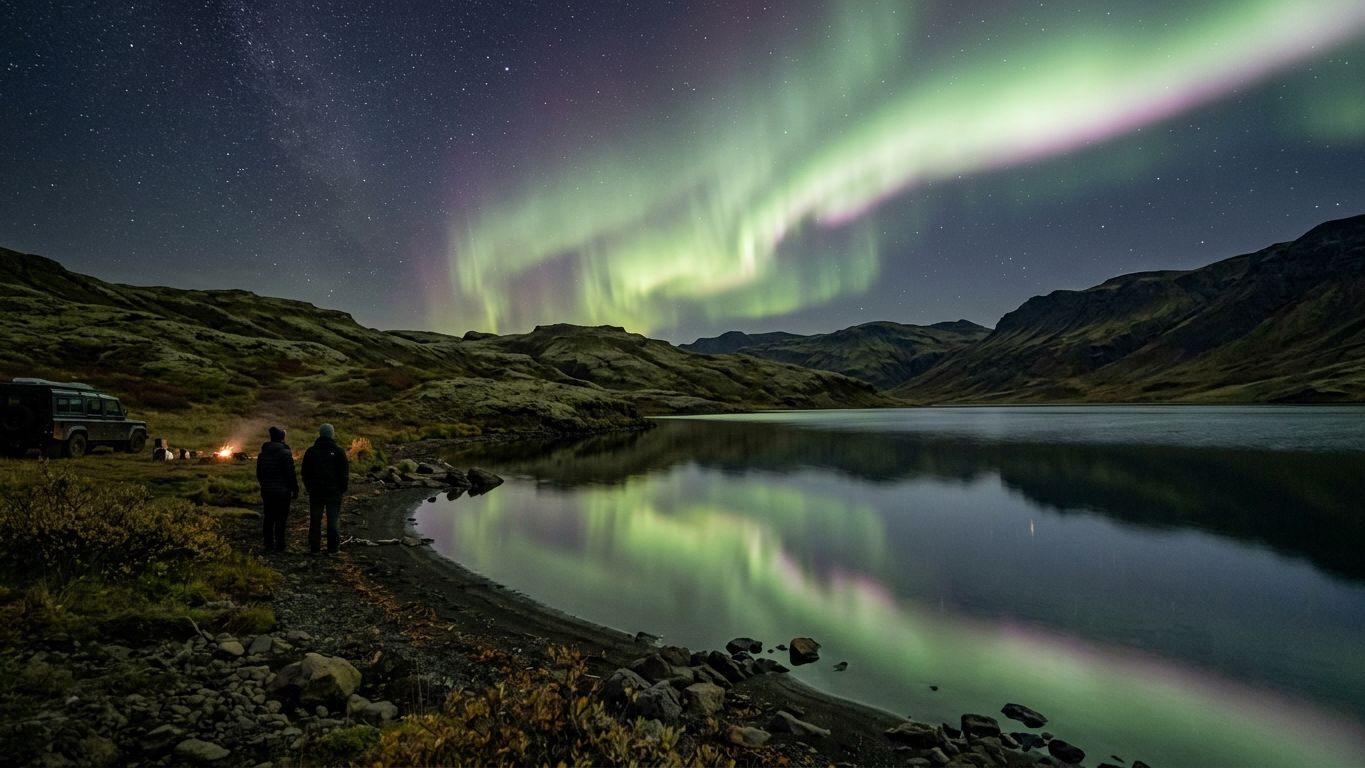 Northern Lights in Iceland in September