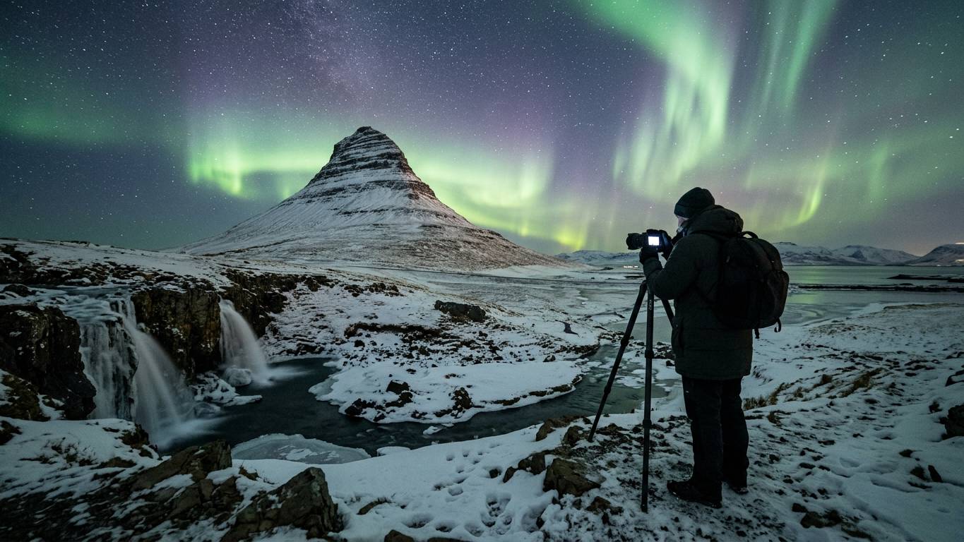 Northern Lights Photography Tour Iceland