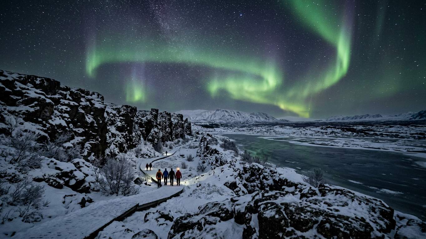 Wo man Polarlichter in Island am besten sehen kann